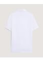 Polo  Para Hombre Cuello Maquina Sin Bolsillo Color Blanco Marca Ostu #60110886 de Ostu