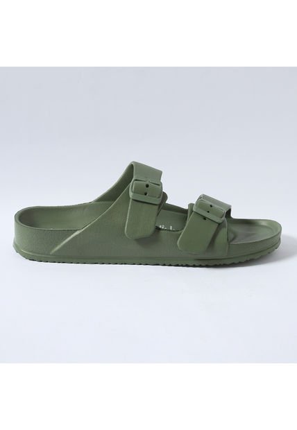 Sandalias Para Hombre  Color Verde  Marca Ostu #60690002