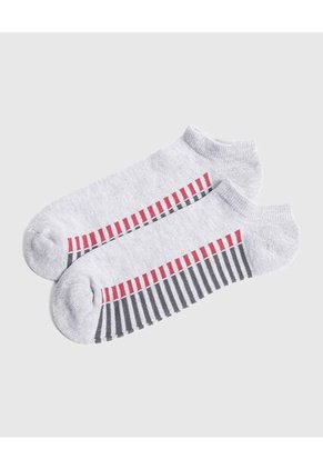 Medias Para Hombre Invisible Color Vino Marca Ostu #60980322