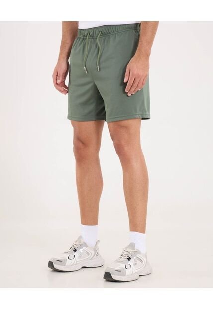 Bermuda  Para Hombre Deportiva Medio Color Verde Marca Ostu #60100464