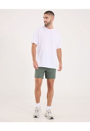 Bermuda  Para Hombre Deportiva Medio Color Verde Marca Ostu #60100464