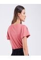Camiseta Para Mujer Manga Corta Color Rosado  Marca Ostu #40091789 de Ostu
