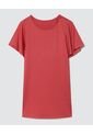 Camiseta Para Mujer Manga Corta Color Rosado  Marca Ostu #40091789 de Ostu