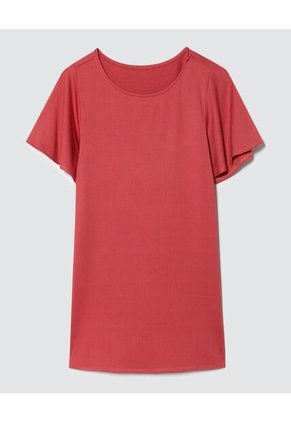 Camiseta Para Mujer Manga Corta Color Rosado  Marca Ostu #40091789