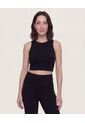 Top  Para Mujer Cuello Redondo Color Negro Marca Ostu #40228213 de Ostu