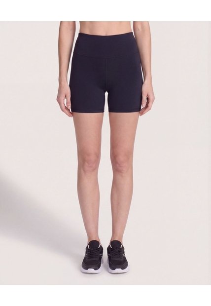 Leggins Corto  Para Mujer Negro Ostu