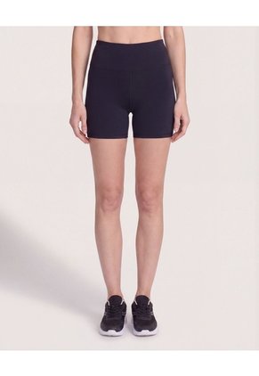 Leggins Corto Para Mujer Negro Ostu