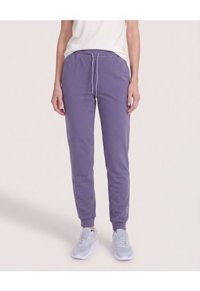 Jogger Unicolor Para Mujer Morado Ostu