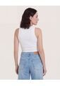 Top  Para Mujer Cuello Redondo Color Crema Marca Ostu #40228213 de Ostu