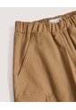 Pantalón Jogger Cargo Para Niña  Infantil Niña Café Ostu de Ostu