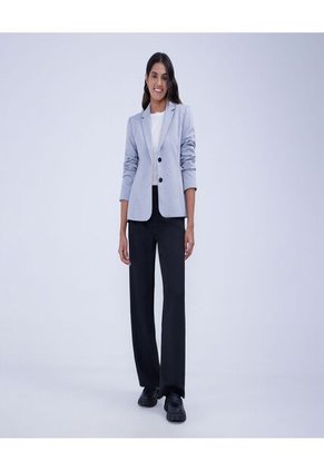 Blazer Para Mujer Blazer Color Gris  Marca Ostu #40400013