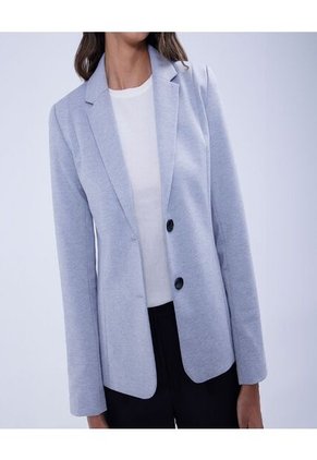 Blazer Para Mujer Blazer Color Gris  Marca Ostu #40400013