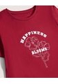 Camiseta Screen Cuello Redondo Para Niño  Infantil Niña Vino Ostu de Ostu