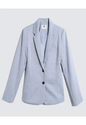 Blazer Para Mujer Blazer Color Gris  Marca Ostu #40400013