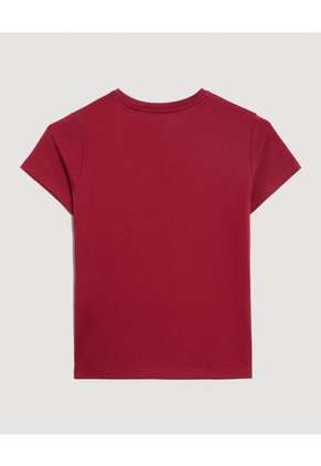 Camiseta Screen Cuello Redondo Para Niño  Infantil Niña Vino Ostu