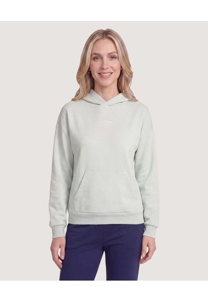 Hoodie Merei  Para Mujer Verde Ostu
