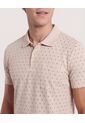 Polo  Para Hombre Cuello Tejido Con Bolsillo Color Beige Marca Ostu #60110872 de Ostu