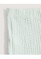 Pantalón Flare Texturizado Para Niña  Infantil Niña Verde Ostu de Ostu