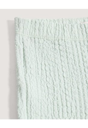 Pantalón Flare Texturizado Para Niña Infantil Niña Verde Ostu
