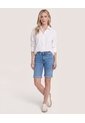 Bermuda Denim  Para Mujer Azul Ostu de Ostu