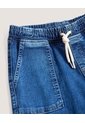 Jogger Cargo Tono Medio  Infantil Niño Azul Ostu de Ostu