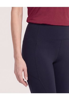 Leggins Con Cortes Anatomicos Para Mujer Negro Ostu