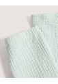 Pantalón Flare Texturizado Para Niña  Infantil Niña Verde Ostu de Ostu
