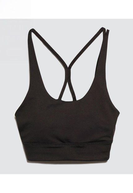 Top Para Mujer Top Color Negro Marca Ostu #40220365