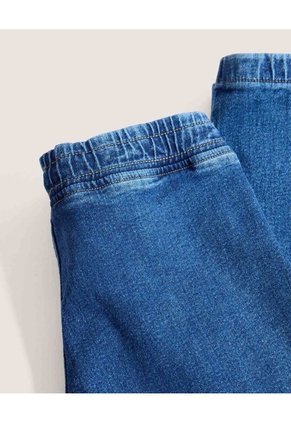 Jogger Cargo Tono Medio Infantil Niño Azul Ostu