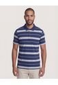 Polo  Para Hombre Cuello Tejido Con Bolsillo Color Azul Marca Ostu #60110897 de Ostu