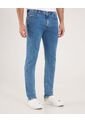 Jean Para Hombre Skinny Color Azul  Marca Ostu #60160303 de Ostu