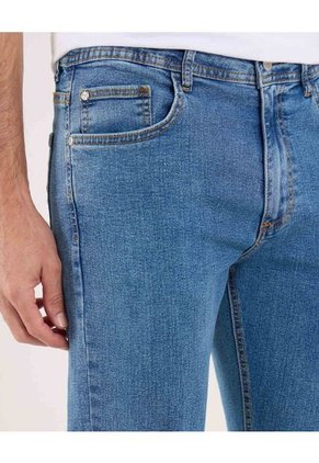 Jean Para Hombre Skinny Color Azul  Marca Ostu #60160303