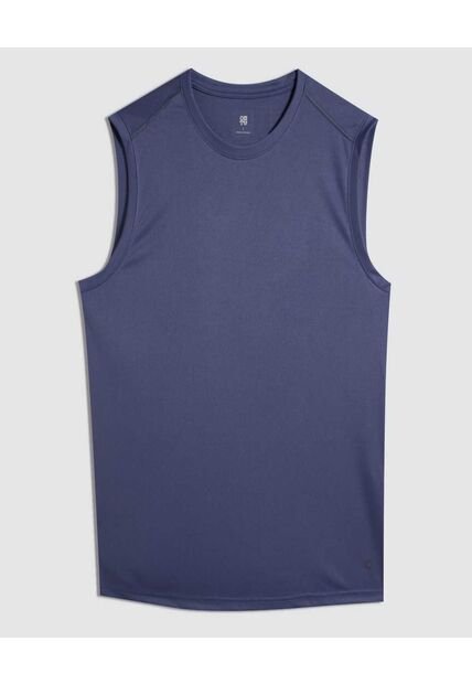 Camiseta Para Hombre Manga Sisa Color Azul  Marca Ostu #60091474