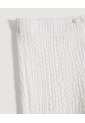 Pantalón Flare Texturizado Para Niña  Infantil Niña Crema Ostu de Ostu