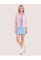 Vestido Corto Denim Tiras Delgadas  Para Mujer Azul Ostu de Ostu
