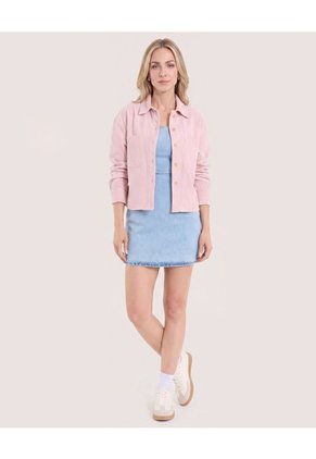 Vestido Corto Denim Tiras Delgadas Para Mujer Azul Ostu