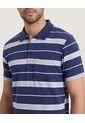 Polo  Para Hombre Cuello Tejido Con Bolsillo Color Azul Marca Ostu #60110897 de Ostu