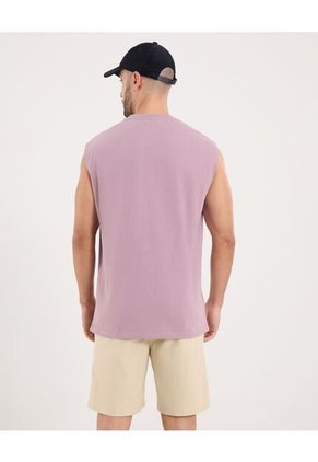 Camiseta Para Hombre Manga Sisa Cuello Redondo Color Morado Marca Ostu #60091794