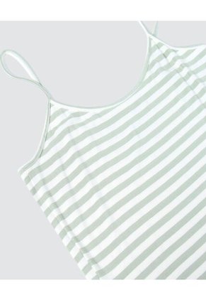 Top Para Mujer Top Color Verde  Marca Ostu #40220312