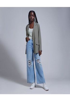 Top Para Mujer Top Color Verde  Marca Ostu #40220312