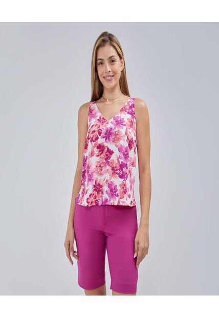 Blusa Para Mujer Manga Sisa Color Rosado Marca Ostu #40120997