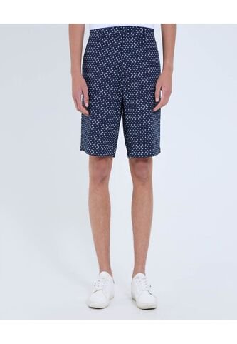 Bermuda Para Hombre  Color Azul  Marca Ostu #60100200 Ostu