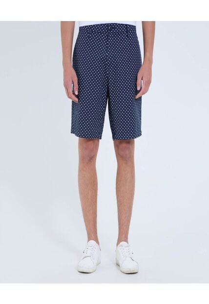Bermuda Para Hombre  Color Azul  Marca Ostu #60100200