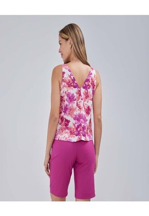 Blusa Para Mujer Manga Sisa Color Rosado Marca Ostu #40120997