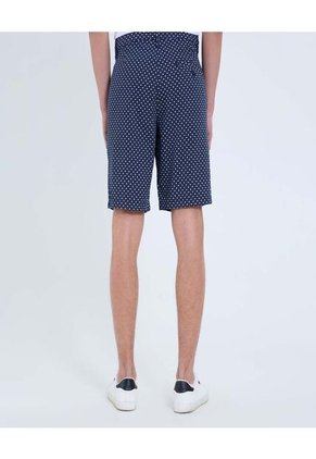 Bermuda Para Hombre  Color Azul  Marca Ostu #60100200