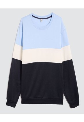 Buzo Para Hombre Cuello Redondo Color Azul  Marca Ostu #60060436