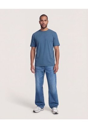 Jean  Para Hombre Loose Color Azul Marca Ostu #60160446