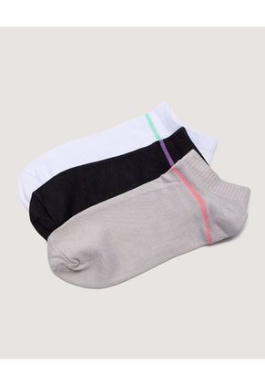 Medias X3 Para Mujer Invisible Color Surtido Marca Ostu #40980268