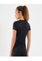 Camiseta Para Mujer Manga Corta Cuello Redondo Color Negro Marca Ostu #40091739 de Ostu