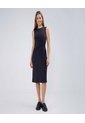 Vestido Para Mujer Manga Sisa Color Negro Marca Ostu #40170264 de Ostu